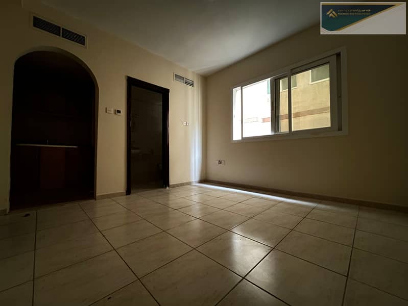 BIG OFFER !! ONLY SINGLE UNIT AVAILABLE. STUDIO APARTMENT AVAILABLE NOW IN ONLY 18K !! IN AL QASIMIA