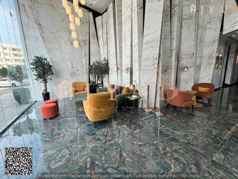 For rent: 3 bedrooms hall apartment in Al Nuaimiya 3 Ajman, first occupancy, opposite Sharjah Coop, 2 baths, central AC, free parking, AED 65,000