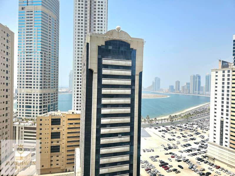 ** CHILLER FREE SPACIOUS 3BHK WITH MAIDROOM WARDROBE GYM POOL BALCONY COVERED PARKING **