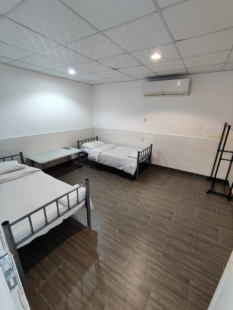 Unfurnished 1BHK Available in Villa Compound - Staff