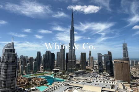 3 Bedroom Flat for Rent in Downtown Dubai, Dubai - Burj View | High Floor | Fully Furnished