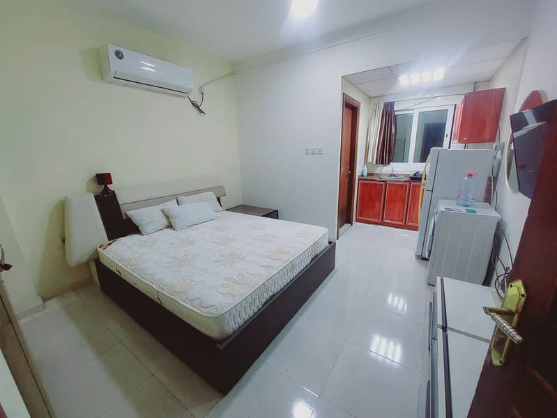 Furnished Studio Available for Asian Family in Muweilah.