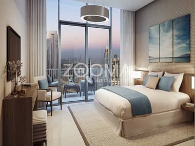 Luxurious Tower Partial BurjKhalifa View Luxurious Tower Partial BurjKhalifa View