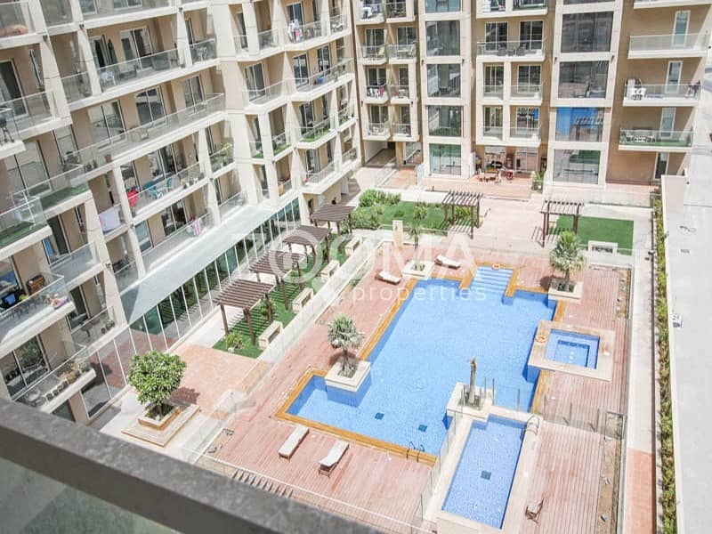 Full Pool View | Balcony | Ready to Move in Full Pool View | Balcony | Ready to Move in