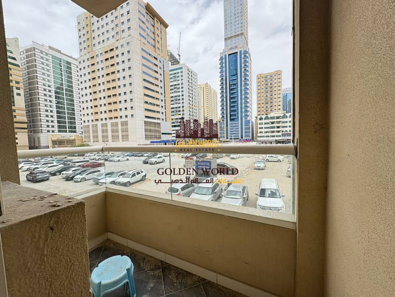 2-Bedroom Apartment in Al Khan Sharjah with Balcony, Open View, 2 Bathrooms and Comfortable Living Spaces