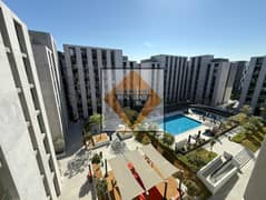 شقة غرفة وصالة بإطلالة على المسبح – الجادة، الشارقة