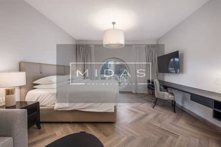 Апартаменты в отеле в аренду в Дубай Марина, Дубай - BEDROOM. jpeg