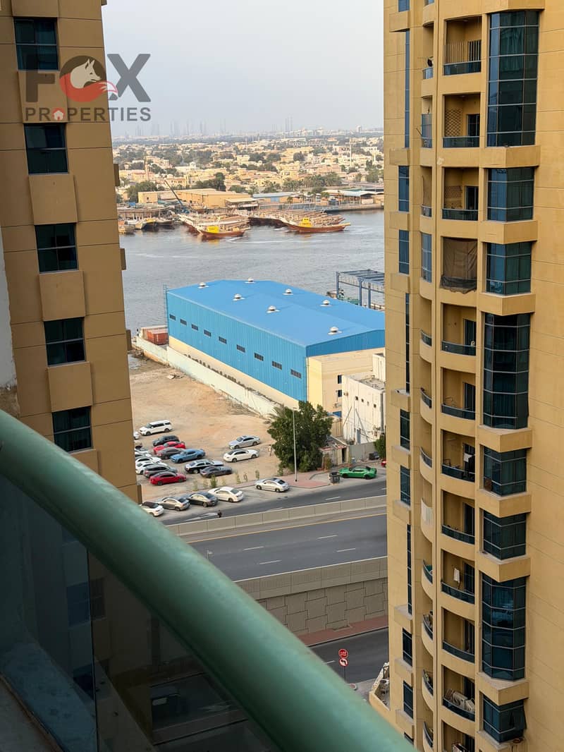 Apartment for sale at a bargain price below market in a prime central location next to Clock Tower, close to all services with easy access to Dubai an