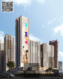 استوديو للبيع في عجمان ون المرحلة الثانية - البرج B3 | طابق مرتفع | بالقرب من كورنيش عجمان | خطة دفع مرنة