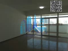 للأيجار السنوى شقه جاهزه للأنتقال الفورى غرفتين و صاله مساحه كبيره اطلاله مفتوحه بأبراج الهورايزون عجمان .