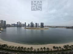 شقة فاخرة 3 غرف نوم بإطلالة بانورامية على البحر