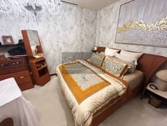 شقة مفروشة بغرفة نوم واحدة | مساكن إناورا | إطلالة على وسط المدينة والأفق