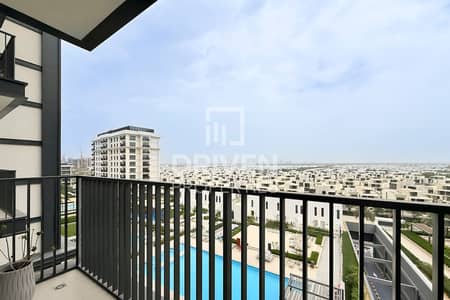 1 Bedroom Apartment for Rent in Dubai Hills Estate, Dubai - Pool and Villa Views | Furnished | Chiller Free
