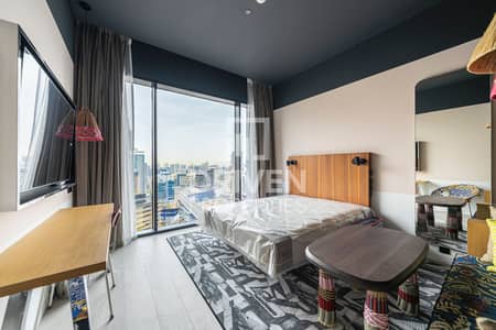 Studio for Rent in Business Bay, Dubai - Cheapest Price | High Floor | Fully Furnished