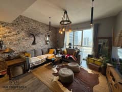 غرفة نوم واحدة مفروشة | إطلالة على المدينة والمارينا | برج ليكسايد A