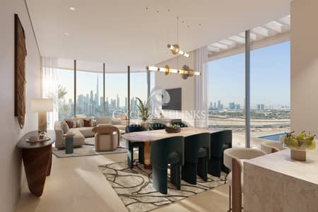 1 Bedroom Apartment for Sale in Dubai Design District (D3), Dubai - High Floor | Type B | Ras Al Khor View
