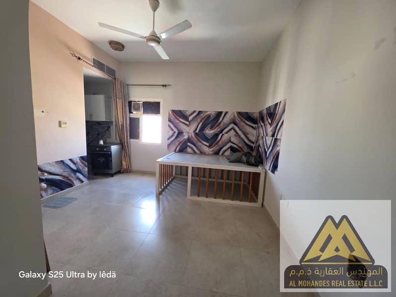 Al Rawda 3, Ajman, offering a very large layout, semi-open kitchen, and central AC, making it ideal for individuals looking for affordable and comfort