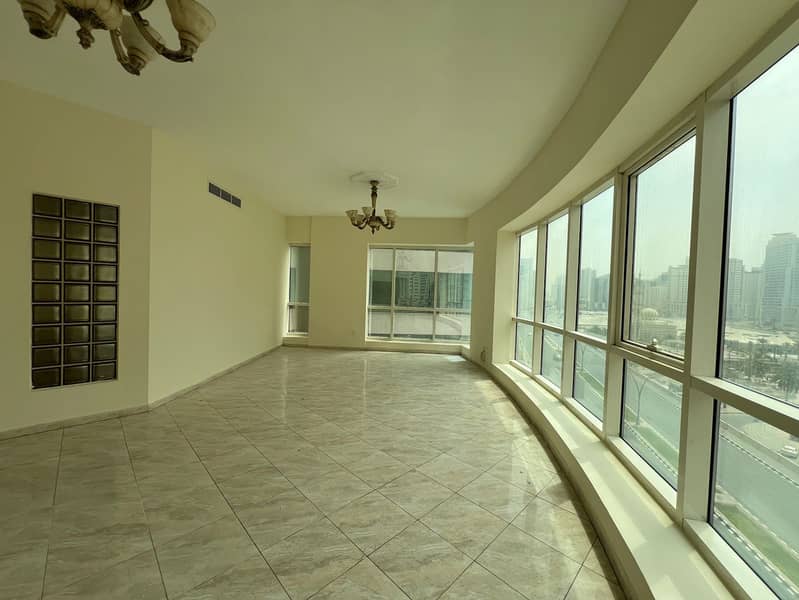 Free AC + parking + 1 month free + gym & pool + garden in tower | built-in wardrobes | open view | prime locationmodern building