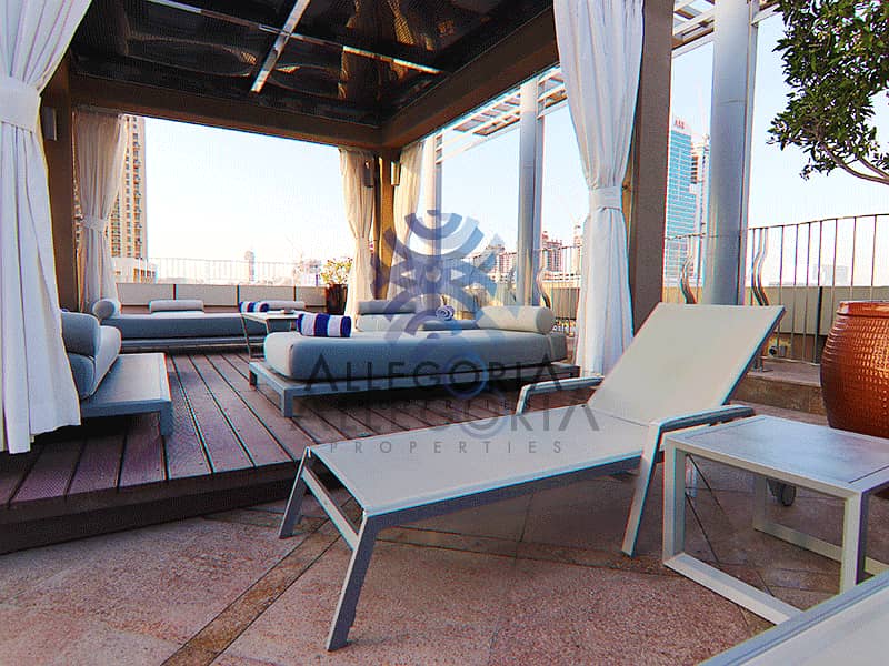 Stunning rooftop pool bar and events space