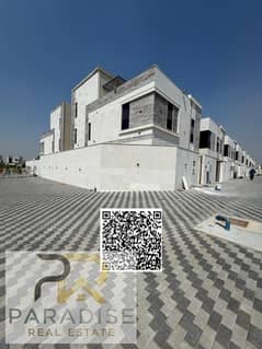CORNER STUNNING VILLA / 5 MASTER BEDROOM/ FOR RENT/ AL HELIO / AJMAN