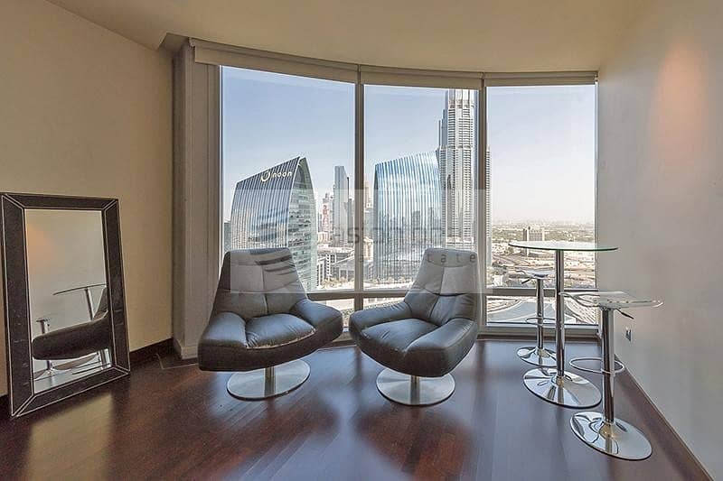 Fully Furnished Studio in Burj Khalifa with Free AC