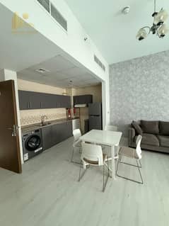 شقة بغرفة نوم واحدة | فريندز ريزيدنسي | تصميم مخطط مفتوح