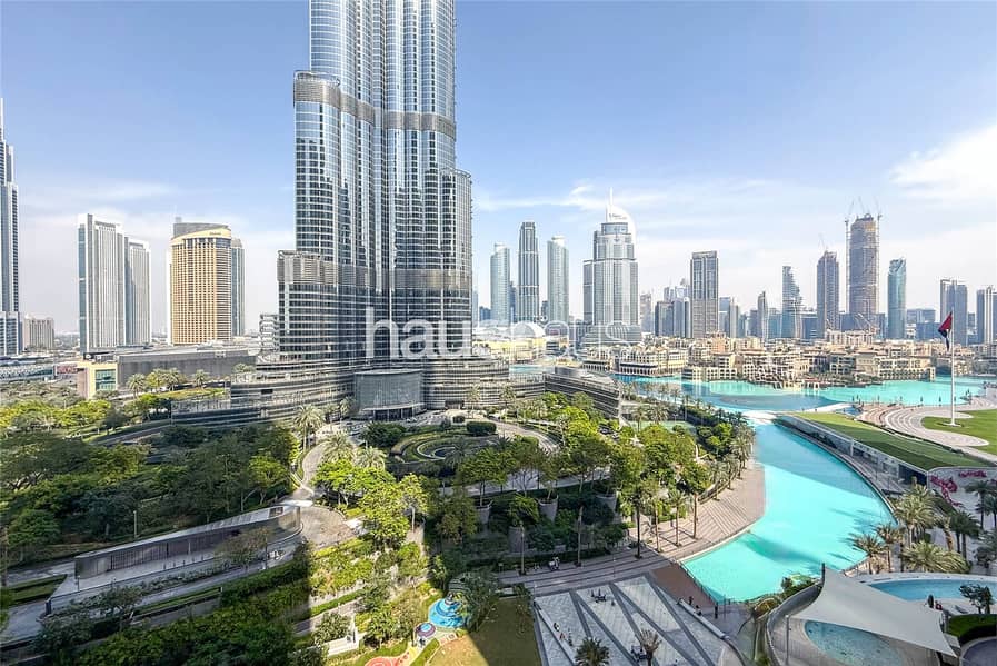 Luxury Living | Burj and Fountain Views | Vacant Luxury Living | Burj and Fountain Views | Vacant