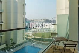 شقة في الواحة ريزيدنس،مدينة مصدر 1 غرفة 1220000 درهم - 12717395