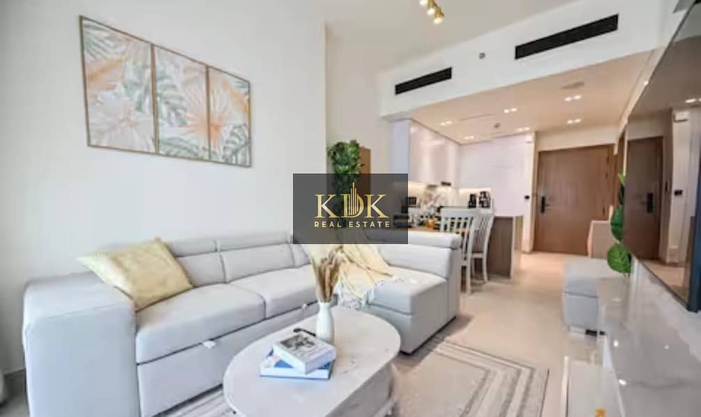Furnished 1BR | Binghatti Amber | City & Pool Views