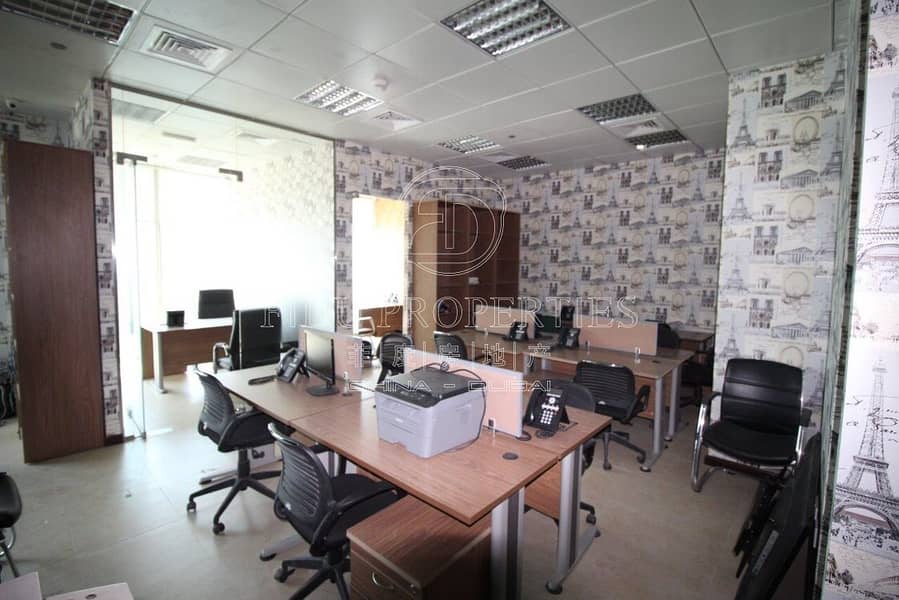 High Floor | Fully Fitted Office | With Balcony