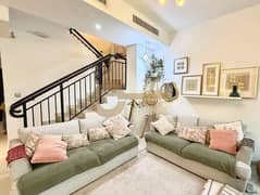 فيلا مطورة من 3 غرف نوم | ملاذ | مفروشة | إطلالات على الحديقة والمجتمع