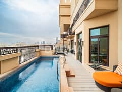 بنتهاوس في مساكن فيرمونت النخلة جنوب،مساكن فيرمونت النخلة،نخلة جميرا 4 غرف 14950000 درهم - 14849044