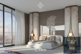 شقة بغرفتي نوم | تخطيط جزيرة المطبخ المفروش | مناظر متعددة