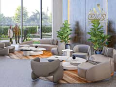 دفعة أولى 10% | مرافق على السطح | خطة دفع متعددة