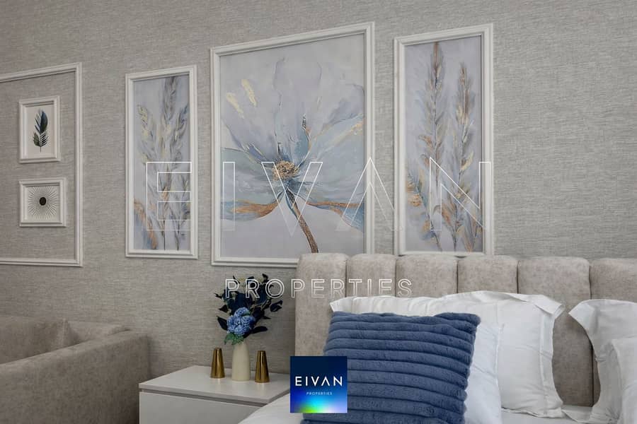 4 Serene bedroom with floral art. png
