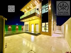 3-bedroom villa with yard and maid's room for rent in Al Zahia