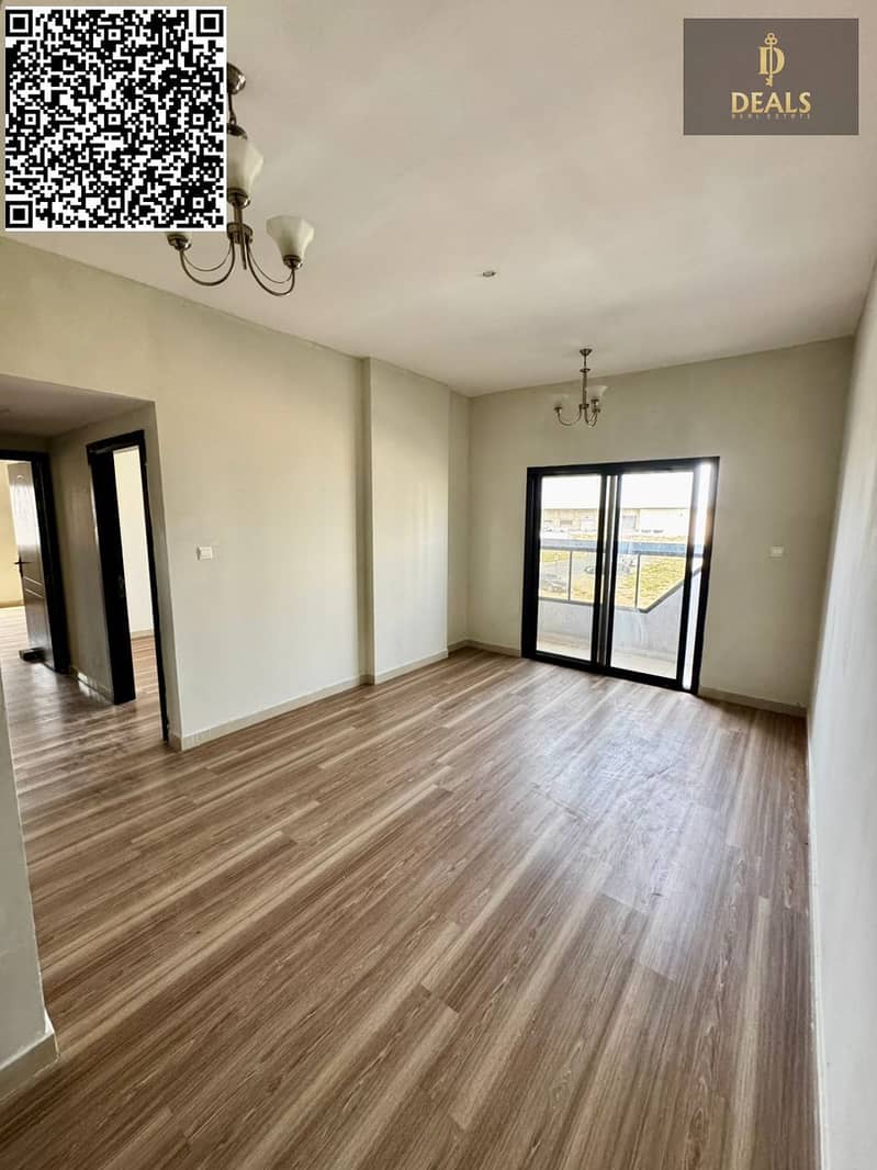 Spacious 2BR Apartment in Al Jurf 3 with Balcony, Separate Hall & Central AC Near All Services