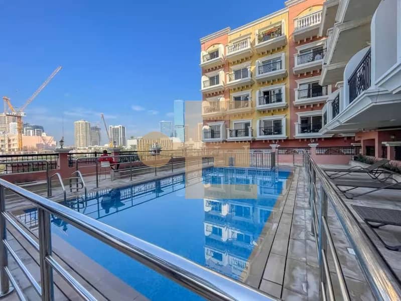 Furnished Studio | Botanica JVC | City View