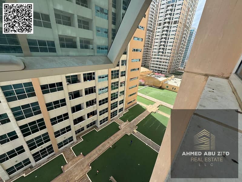Studio for annual rent – Fully furnished studio in Al Rashidiya 3 (Ajman One Towers) with free parking and garden, close to all services, easy acces