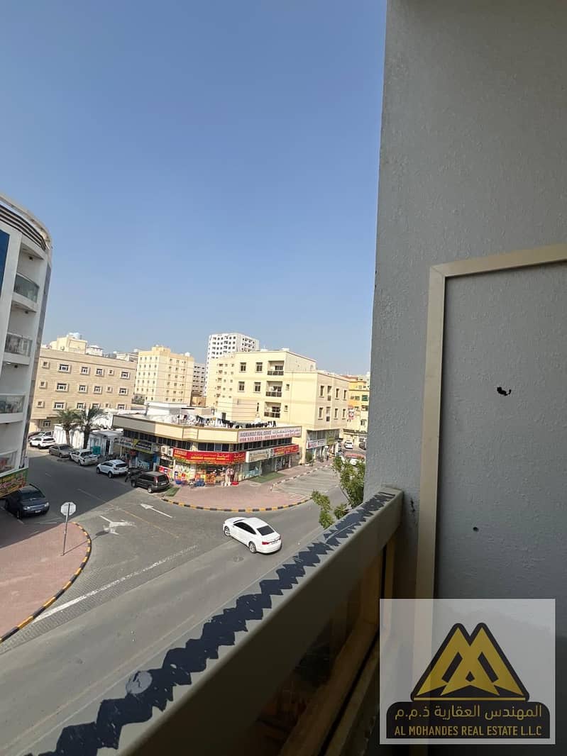 1 Bedroom Apartment for Rent in Al Nuaimiya 2 Ajman Balcony Closed Kitchen Split AC Spacious Apartment Ready to Move In