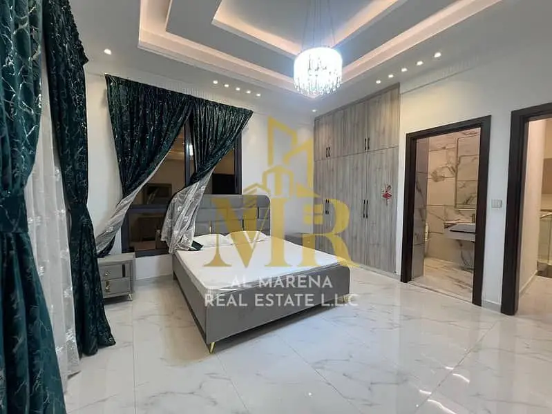 Own your dream two-story villa in Al Yasmin area with a price that includes electricity, water, and air conditioning, directly from the owner with no - View 4