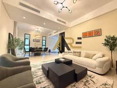 فيلا فاخرة مفروشة بالكامل مكونة من 3 غرف نوم | موقع مميز بالقرب من دبي | جاهزة للسكن