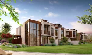 فيلا من 4 غرف نوم | إطلالات على الحديقة | تصميمات داخلية مفروشة
