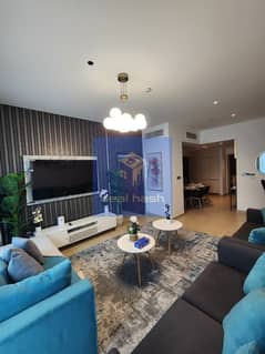 مفروشة بغرفة نوم واحدة | بوابة مارينا 1 | إطلالات على المارينا والمدينة