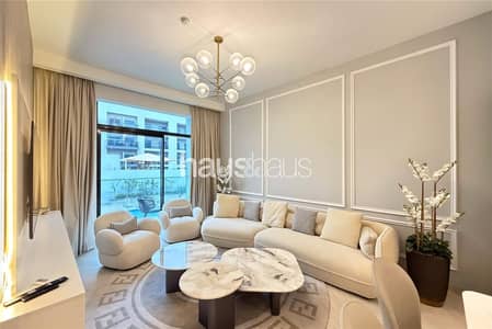 2 Bedroom Apartment for Rent in Jumeirah Village Circle (JVC), Dubai - Furnished | Pool View | Branded Furniture