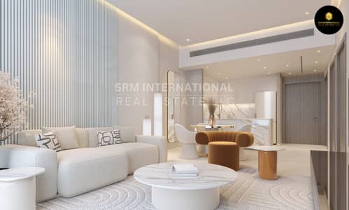 3 Slaapkamers Appartement te Koop in Jumeirah Village Circle (JVC), Dubai - Living 1. jpg 3 Slaapkamers Appartement te Koop in Jumeirah Village Circle (JVC), Dubai - Living 1. jpg