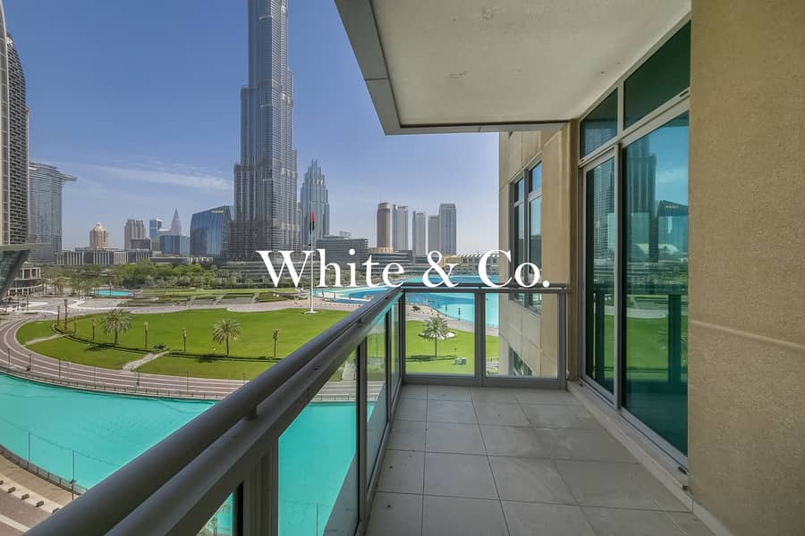Spacious| Burj & Fountain View| 2 Cheques