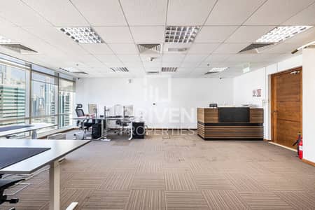 Office for Rent in Jumeirah Lake Towers (JLT), Dubai - Fitted Office | DMCC | Prime Location | Spacious