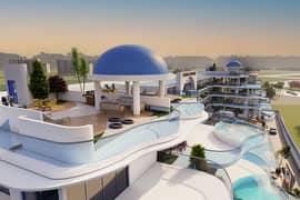 شقة في سمانا سانتوريني،مدينة دبي للاستديوهات 1 غرفة 1250000 درهم - 14863192