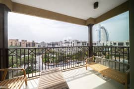 Burj Al Arab View | High Floor | Vacant | Prime